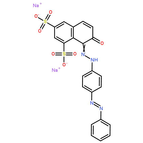 酸性紅73CAS5413-75-2結構式