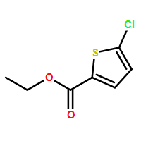 5-氯硫代苯-2-甲酸乙酯|5751-82-6結構式