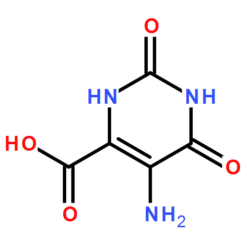 5-氨基乳清酸CAS7164-43-4結構式