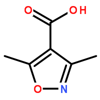3,5-二甲基異噁唑-4-羧酸|2510-36-3結構式