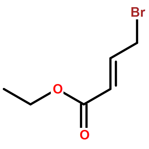 4-溴巴豆酸乙酯|37746-78-4結構式