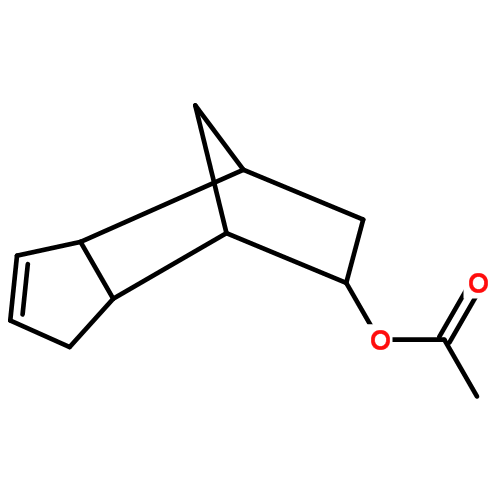 乙酸三環癸烯酯|5413-60-5結構式