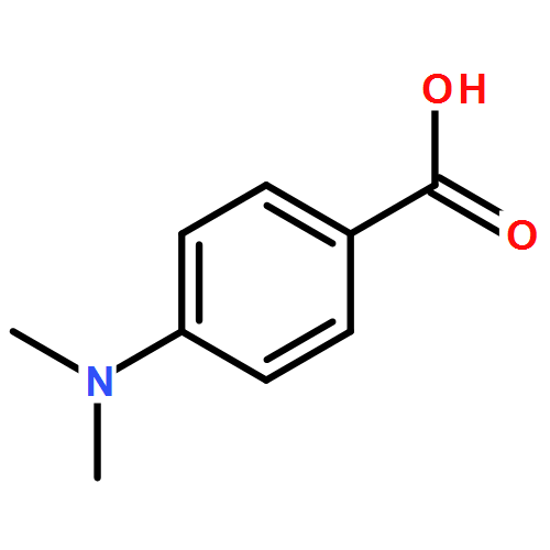 對二甲氨基苯甲酸|619-84-1結構式