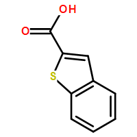 苯并噻吩-2-羧酸|6314-28-9結構式