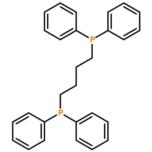 1,4-雙(二苯基膦)丁烷|7688-25-7結構式
