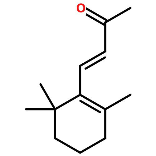 beta-紫羅酮|79-77-6結構式