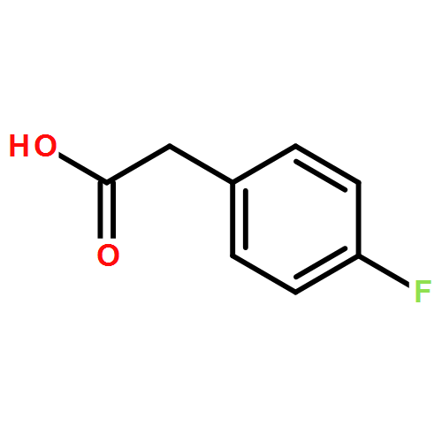 4-氟苯乙酸|405-50-5結構式