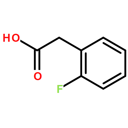 鄰氟苯乙酸|451-82-1結構式