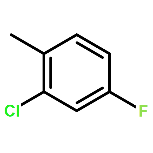 2-氯-4-氟甲苯|452-73-3結構式