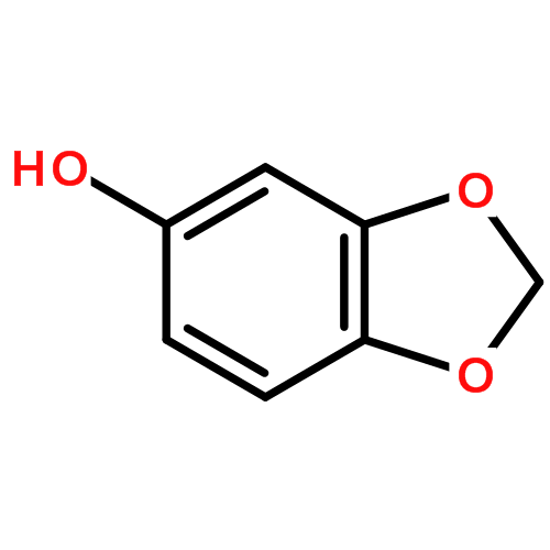 芝麻酚|533-31-3結構式