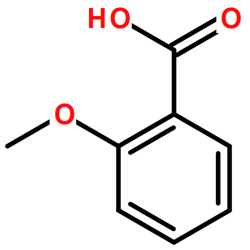 鄰甲氧基苯甲酸|579-75-9結構式