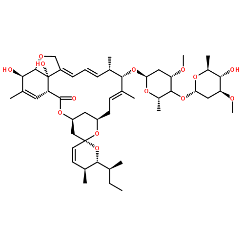 阿維菌素|71751-41-2結構式
