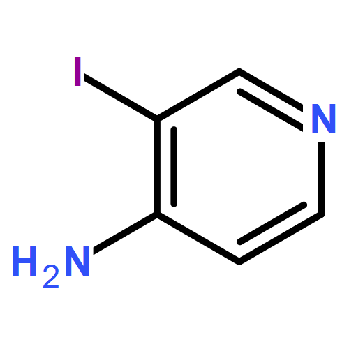4-氨基-3-碘吡啶|88511-27-7結構式