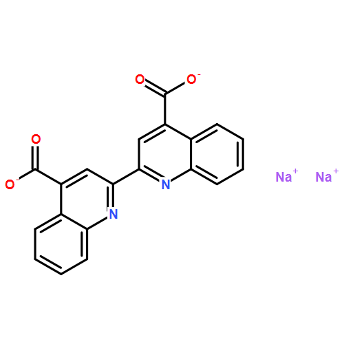 2,2'-聯喹啉-4,4'-二羧酸二鈉|979-88-4結構式