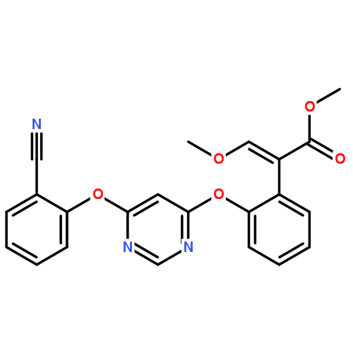 嘧菌酯|131860-33-8結構式