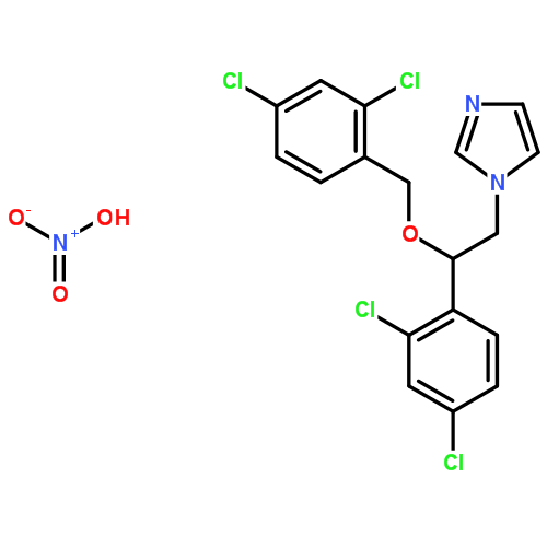 硝酸咪康唑|22832-87-7結構式