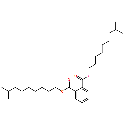 鄰苯二甲酸二異癸酯|26761-40-0結構式