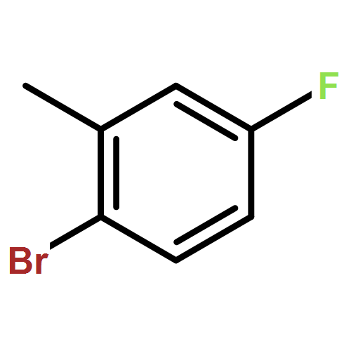 2-溴-5-氟甲苯|452-63-1結構式