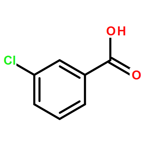 3-氯苯甲酸|535-80-8結構式