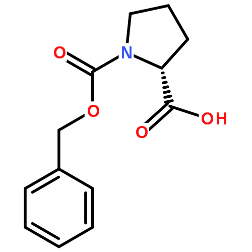 N-芐氧羰基-D-脯氨酸|6404-31-5